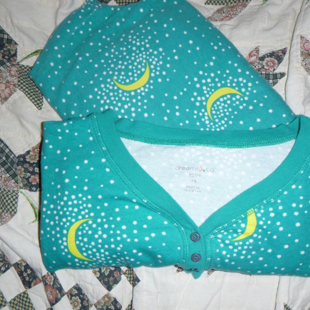 Dreams and Co 100% cotton knit PJ's